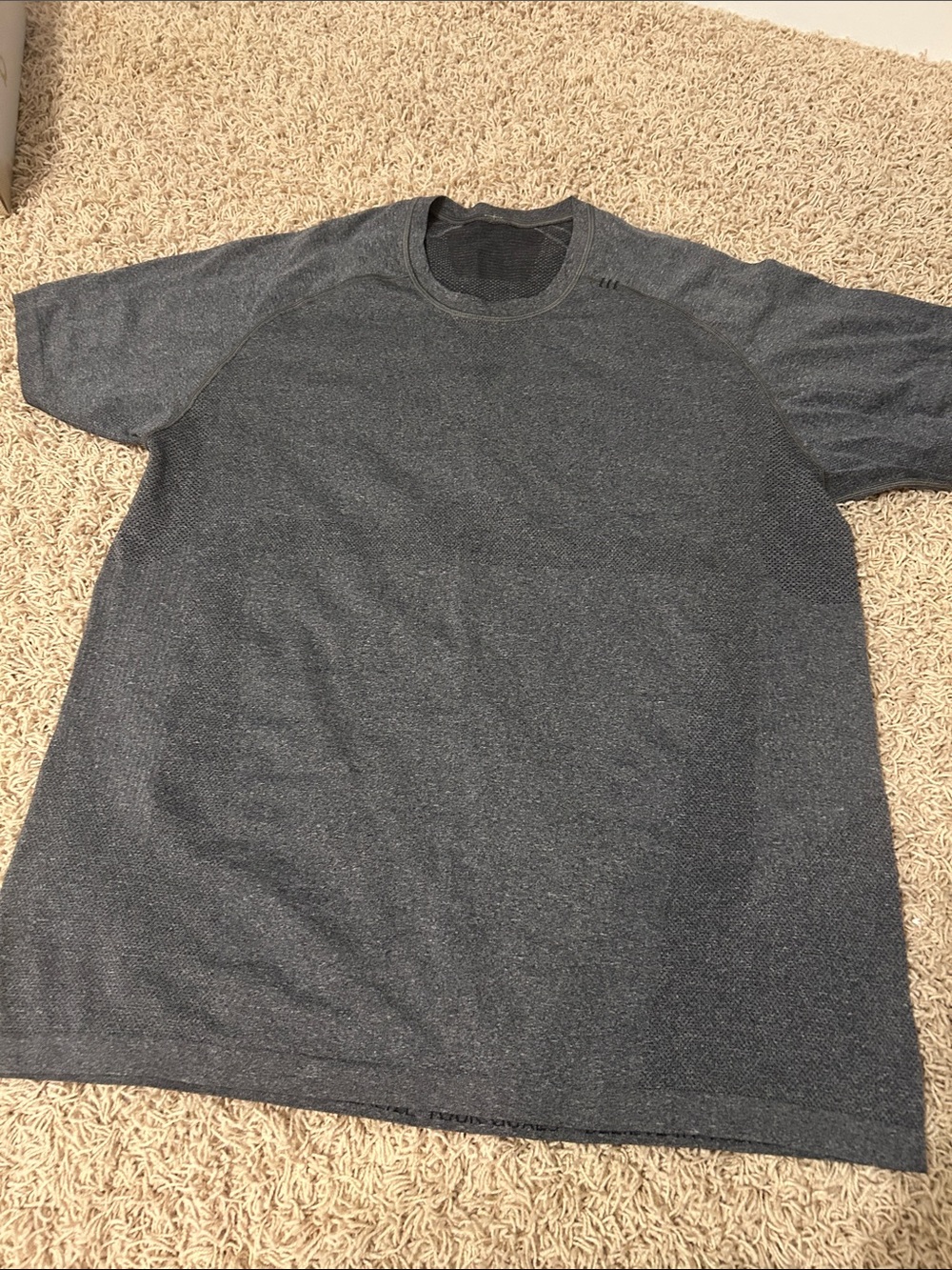 lululemon athletica Men's Short Sleeve Crew Tee - Charcoal Gray